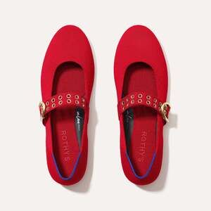 Rothy's The Ballet Mary Jane - Cherry Size 10